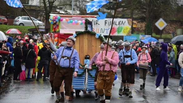 Impressionen vom Kalldorfer Karnevalsumzug. - &copy; Nicole Ellerbrake