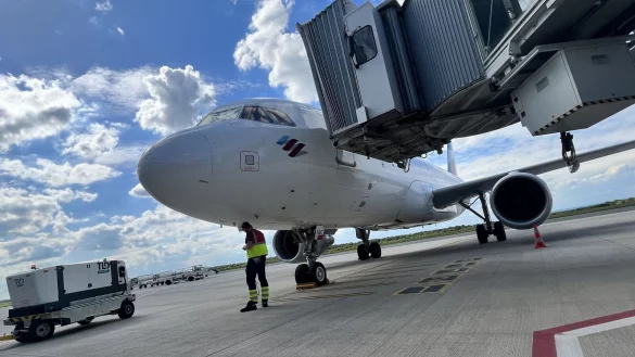 Der Flughafen Paderborn/Lippstadt ist wieder auf Wachstumskurs. - &copy; Jens Reddeker
