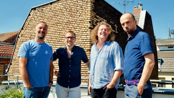 Bruno Müller, Martin Sasse, Claus Fischer und Hendrik Smock treten im Red Horn Districkt auf. - © Foto: Claus Fischer