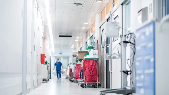 Krankenh&auml;user warten bisher vergeblich auf die ihnen zugesprochenen sechs Milliarden Euro Hilfeleistungen w&auml;hrend der Energiekrise. - &copy; Fabian Strauch