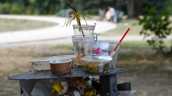 Viele Gastroketten bieten ihrer Kundschaft laut Deutscher Umwelthilfe noch immer keine Mehrweg-Verpackungen an, obwohl sie seit Jahresbeginn dazu verpflichtet sind. - &copy; dpa