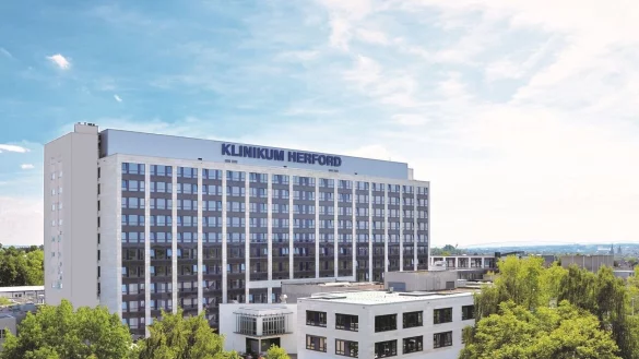 Die Klinikleitung hat am Freitag entschieden, ab Montag bis zum 12. Oktober keine Aufnahmen zur Geburt im Kreißsaal mehr anzubieten. Grund ist ein Personalengpass bei den Hebammen. - © Klinikum Herford