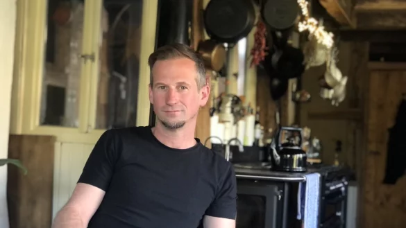 Timo Broeker will f&uuml;r die Gr&uuml;nen in den D&uuml;sseldorfer Landtag einziehen. - &copy; Silke Buhrmester(LZ)