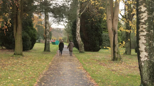 Mit einer &Auml;nderung der Friedhofssatzung gibt es auf dem B&ouml;singfelder Friedhof jetzt die M&ouml;glichkeit, als Ehepaar nebeneinander in einem Rasengrab bestattet zu werden. - &copy; Archivfoto: Sylvia Frevert