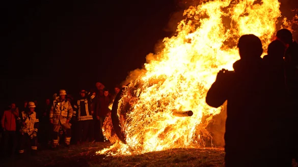 Auch nach zweij&auml;hriger Coronapause war der Osterr&auml;derlauf wieder ein Besuchermagnet. Mehr als 20.000 Menschen hatten das Spektakel am Ostersonntag verfolgt. - &copy; Archivfoto: Nicole Ellerbrake