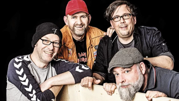 Rockt am Nachmittag die Kids: Die Bielefelder Band "Randale" hat in Ostlippe eine gro&szlig;e Fangemeinde. - &copy; Randale