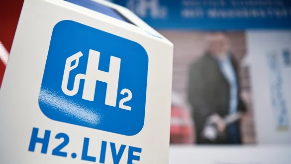 Wasserstoff spielt bei der Energieversorgung des Gewergegebiets Echternhagen eine tragende Rolle. Gemeinsam mit dem Kreis Herford will die Gemeinde Kalletal auf dieser Grundlage die Energiewende vorantreiben. - &copy; picture allicance/dpa/Nicolas Armer