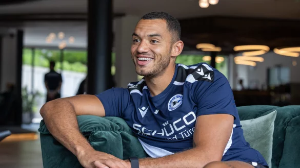 Jeredy Hilterman im Interview mit dieser Redaktion. - &copy; Oliver Krato