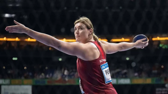 Diskuswerferin Kristin Pudenz peilt f&uuml;r Paris ihre Saisonbestleistung an. - &copy; IMAGO/camera4+