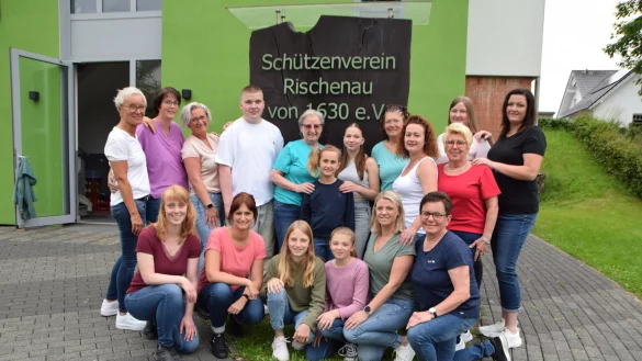 In Rischenau feiern die Sch&uuml;tzen mit viel Frauenpower. - &copy; SV Rischenau