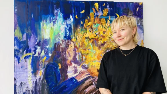 In Your Face hei&szlig;t sie Ausstellung, die die Berliner K&uuml;nstlerin Anna Richert in der Galerie Mellies zeigt. - &copy; Galerie Mellies