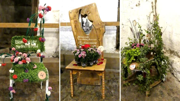 22 St&uuml;hle standen beim Wettbewerb zur Wahl, diese drei haben es aufs Treppchen geschafft. - &copy; Rudi Rudolph