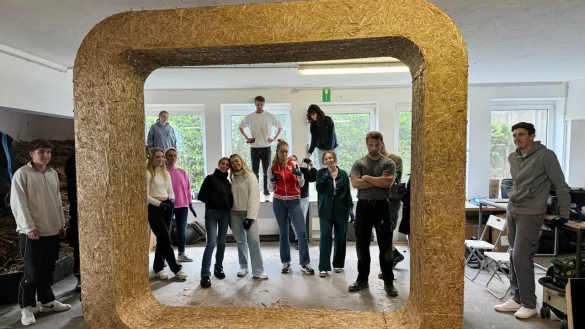 Ergebnisse des Projekts "Green Container" k&ouml;nnten die Bauindustrie revolutionieren und den &ouml;kologischen Fu&szlig;abdruck signifikant verringern. - &copy; TH OWL