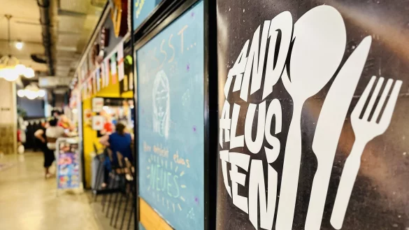 Der Imbiss Andalusien er&ouml;ffnet ab August im Harms-Markt eine Filiale. - &copy; Stefan Becker