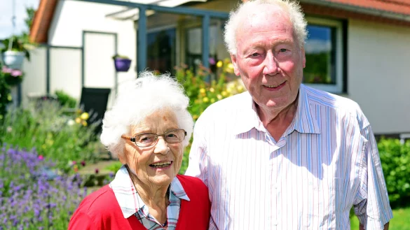 Hanna und Rudolf Wattenberg sind seit 65 Jahren verheiratet. - &copy; Nicole Ellerbrake