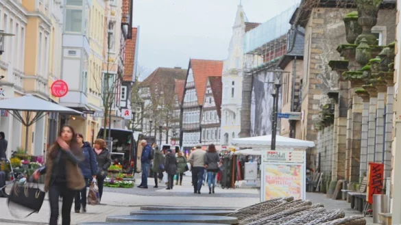 Die Detmolder Innenstadt soll mit neuen Ideen und Konzepten attraktiv werden - und bleiben. - &copy; Archivfoto: Vera Gerstendorf-Welle
