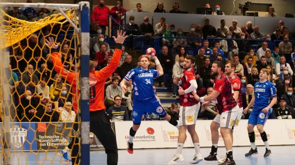 Andreas Cederholm war mit sieben Treffern der torgef&auml;hrlichste Lemgoer R&uuml;ckraumsch&uuml;tze. - &copy; J&ouml;rg Hagemann