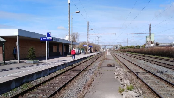Der Bahnhof in Horn. Foto: Kerstin Kalkreuter - &copy; Archivfoto: Kerstin Kalkreuter