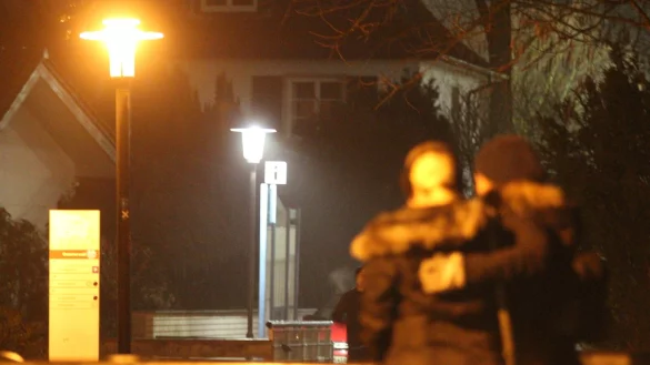 Die Stra&szlig;enbeleuchtung auf dem Wall. - &copy; Till Brand