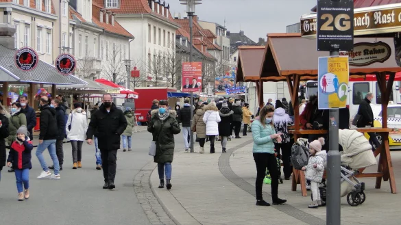 Die Andreasmesse hat weniger Publikum angezogen als sonst. - &copy; Hajo G&auml;rtner