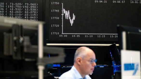 Seit dem Wochenende sinken weltweit die Aktienkurse. - © picture alliance / Eibner-Pressefoto