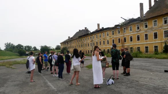 In Terezin (Theresienstadt) stand ein Besuch der Festungsanlage auf dem Programm. W&auml;hrend der NS-Zeit war es ein Konzentrationslager. - &copy; Knup