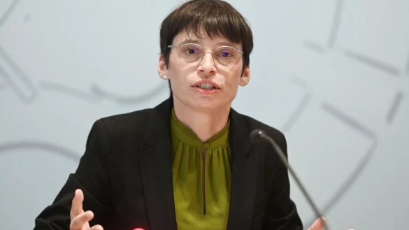 Josefine Paul (Gr&uuml;ne) ist seit rund zwei Jahren Familien-, Integrations- und Gleichstellungsministerin in NRW. - &copy; Malte Krudewig