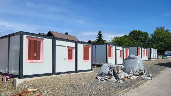 So ähnlich wie auf dem Foto in Bad Salzuflen könnten die Wohncontainer in der Tillestraße aussehen. - © Freya Köhring