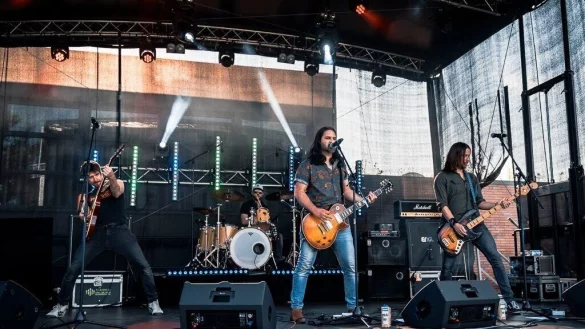 Stacy Crowne und drei weitere Rockbands stehen am Samstag in Belle auf der B&uuml;hne. - &copy; Heike Leppkes