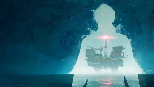 Was noch ein bisschen romantisch aussieht, ist tats&auml;chlich ein ziemlich spannendes Spielerlebnis: Wir sitzen auf einer Bohrinsel in der Nordsee fest und eine unbekannte Spezies will uns alle ins Chaos st&uuml;rzen. Dem versuchen wir zu entkommen. Unser Spieltipp! - &copy; The Chinese Room