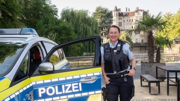 Roxana Keil-Preu&szlig; ist neue Kontaktbeamtin f&uuml;r Menschen in der Detmolder Innenstadt. - &copy; Polizei Lippe