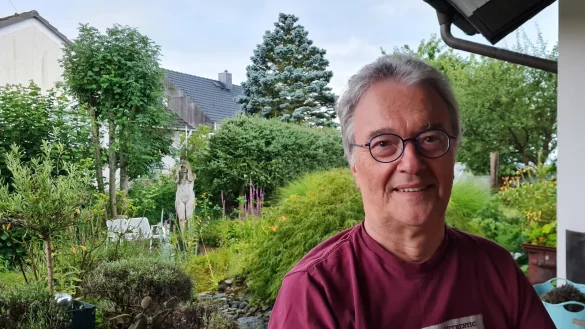 Ein K&auml;mpfer war er immer. Und auch nun, da er seinem &auml;rgsten Feind gegen&uuml;ber steht, gibt Prof. Dr. Manfred Pilgramm nicht auf. - &copy; Marianne Schwarzer