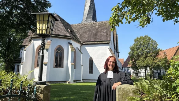 Annette M&uuml;ller verl&auml;sst nach neun Jahren die Kirchengemeinde Heiden und widmet sich neuen Herausforderungen. - &copy; Alexandra Schaller