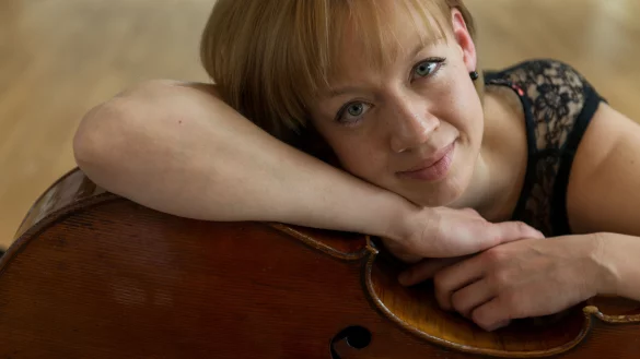 Die Cellistin Senja Konttori spielt am Sonntag in Bergkirchen. - &copy; Ralph Gloede