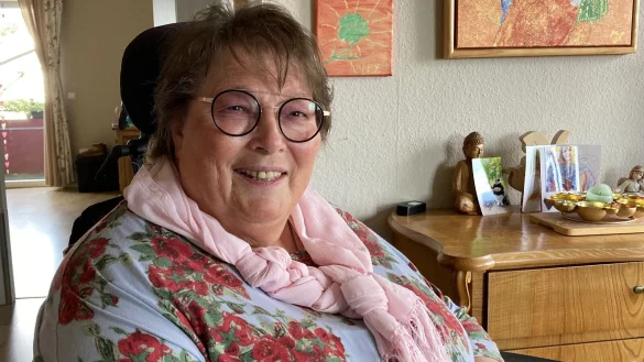 Marianne Sieweke engagiert sich im Senioren- und Behindertenbeirat der Stadt. - &copy; Cordula Gr&ouml;ne