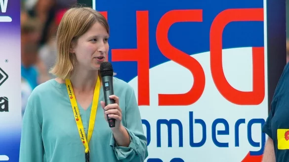 Franziska Rautauoma geht in Mutterschutz und plant, nach ihrer Elternzeit, Anfang 2026 zur HSG Blomberg-Lippe zur&uuml;ckzukehren. - &copy; Sebastian Lucas