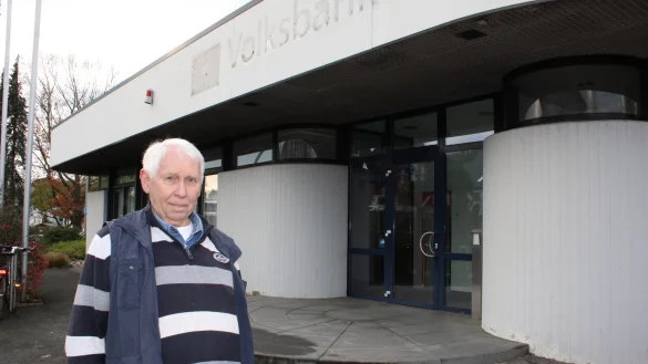 Manfred Heetjans bedauert die Schlie&szlig;ung der Filiale. - &copy; Nico D&uuml;llmann