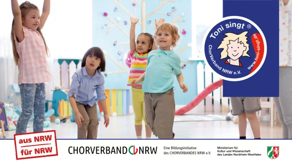Das Singen bei Kindern f&ouml;rdern will der Chorverband NRW mit der Aktion "Toni singt". - &copy; Chorverband NRW