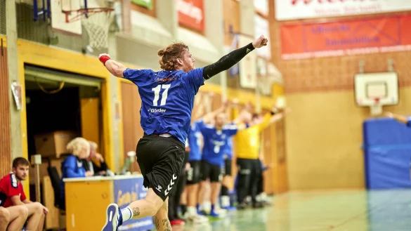 Lars G&ouml;rder und HBS jubeln. - &copy; Matthias Wieking