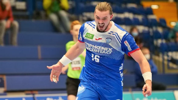 Die R&uuml;ckkehr in die alte Heimat wird emotional: Marcel Timm freut sich auf die R&uuml;ckkehr in die Coburger HUK-Arena. Foto: J&ouml;rg Hagemann - &copy; J&ouml;rg Hagemann