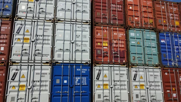 Container bei Bobe. - &copy; Axel B&uuml;rger(LZ)