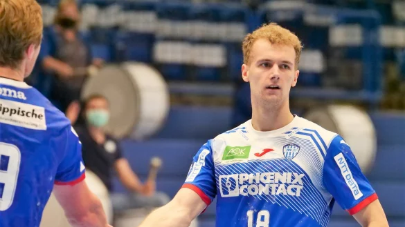 Verabschiedet sich aus Lippe: Fynn Hangstein schlie&szlig;t sich dem ThSV Eisenach an. - &copy; J&ouml;rg Hagemann