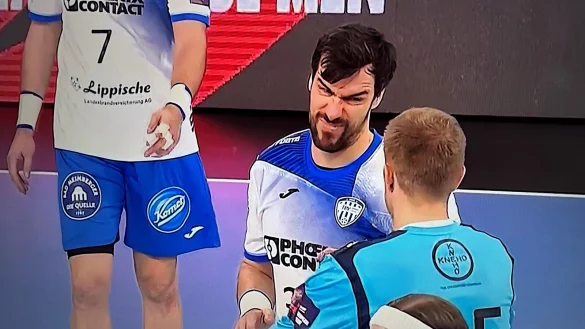 Die Mimik von Gedeon Guardiola sagt alles: Das war nicht gut. - &copy; J&ouml;rg Hagemann