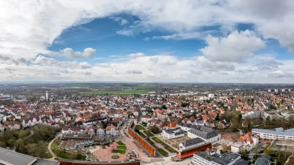 Bad Salzuflen aus der Vogelperspektive. - &copy; Torben Gocke