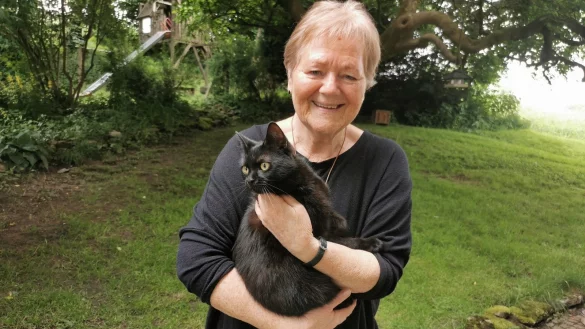 Beim Thema Tierschutz geht der Blick von Marianne Rautenberg als erstes in Richtung industrielle Tierhaltung. Sie selbst ist Vegetarierin. - &copy; Sylvia Frevert