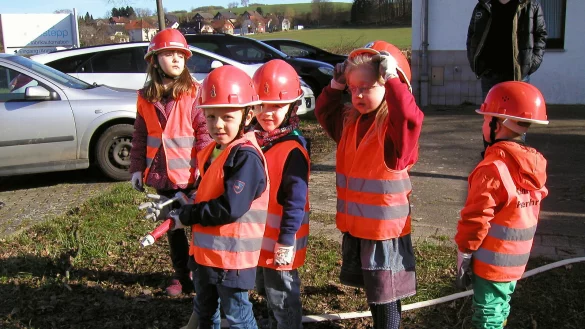 So soll es in Cappel auch mal aussehen. Die Kalletaler Feuerwehr hat bereits 2003 eine Kinderabteilung gehabt. - &copy; Archivfoto Wulf Daneyko