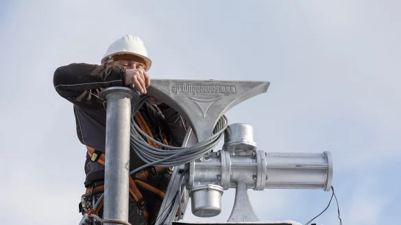 Die Ausstattung des Blomberger Stadtgebietes mit Sirenen soll jetzt von einer Fachfirma &uuml;berpr&uuml;ft werden. - &copy; Torben Gocke