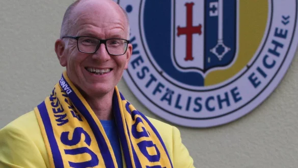 Karl Hasse ist Vorsitzender des TuS WE L&uuml;gde. - &copy; Sebastian Lucas