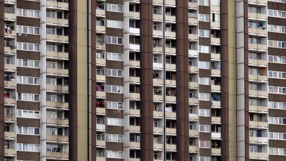 Im Jahr 2023 lebten mehr Menschen in Deutschland in beengten Wohnverh&auml;ltnissen als in den Jahren zuvor. - &copy; imago images/Future Image