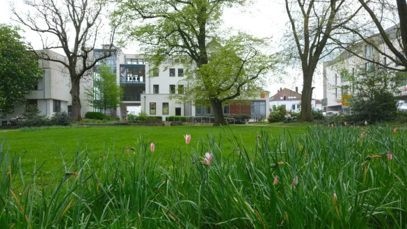 Der Park in Hiddesen - viel genutzt, aber deutlich in die Jahre gekommen. Mit viel Hilfe aus dem Ort soll sich das &auml;ndern. - &copy; Sven Koch